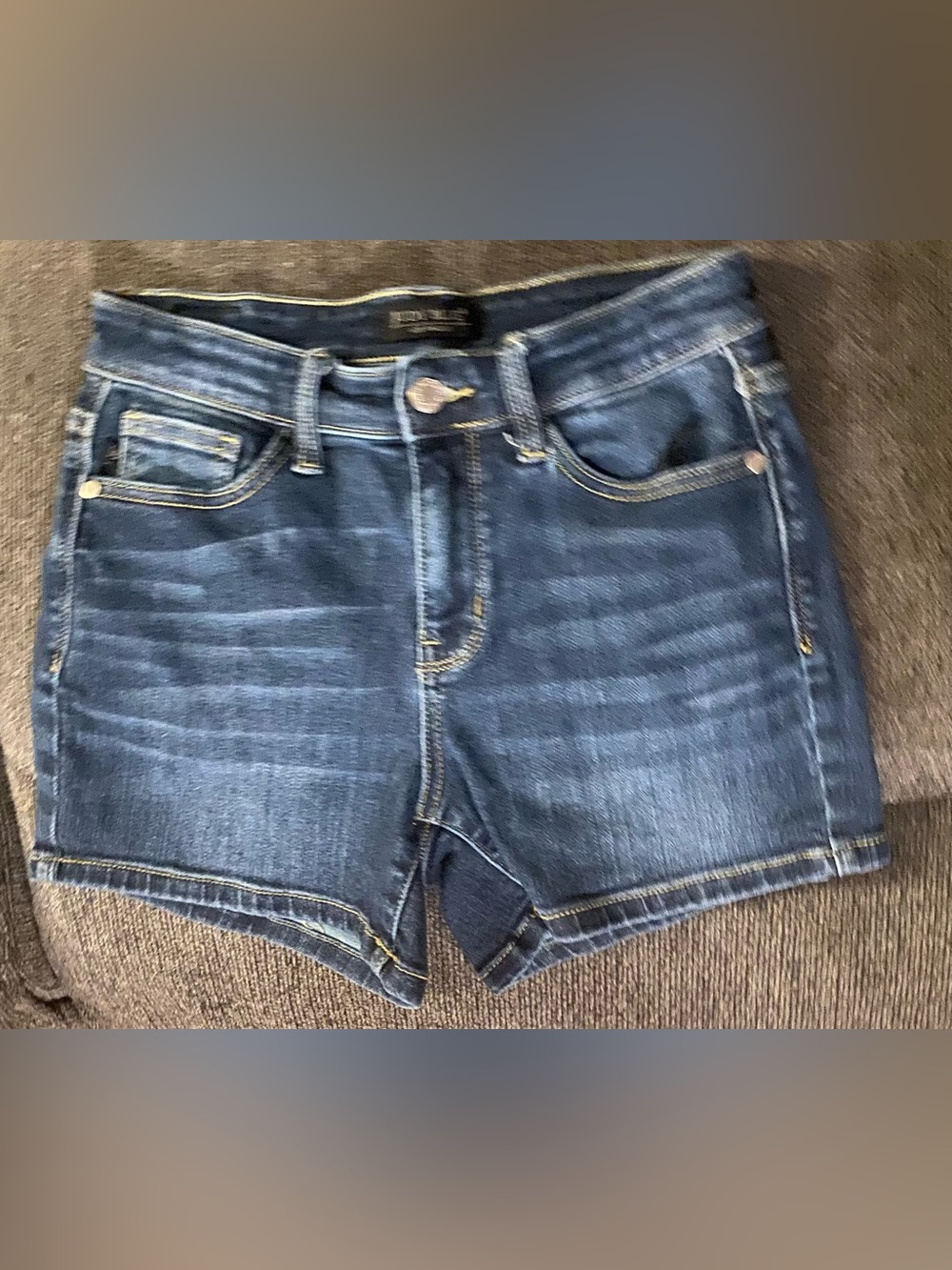 Judy Blue Dark Blue Denim Shorts
